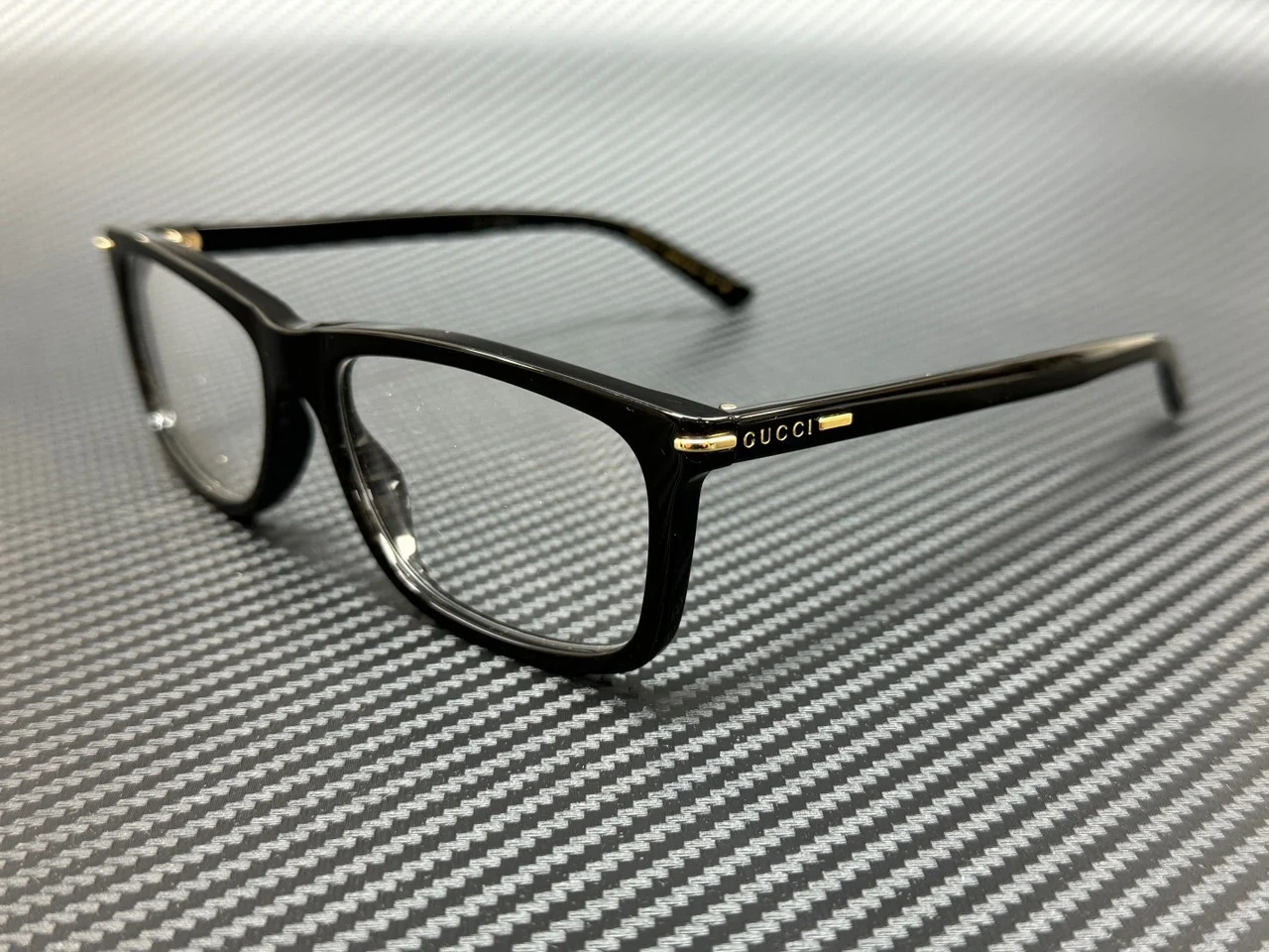 GUCCI GG1447O 001 Black Gold Men