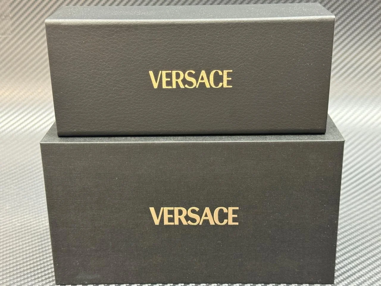VERSACE VE1306 1002 Black Gold Men 2