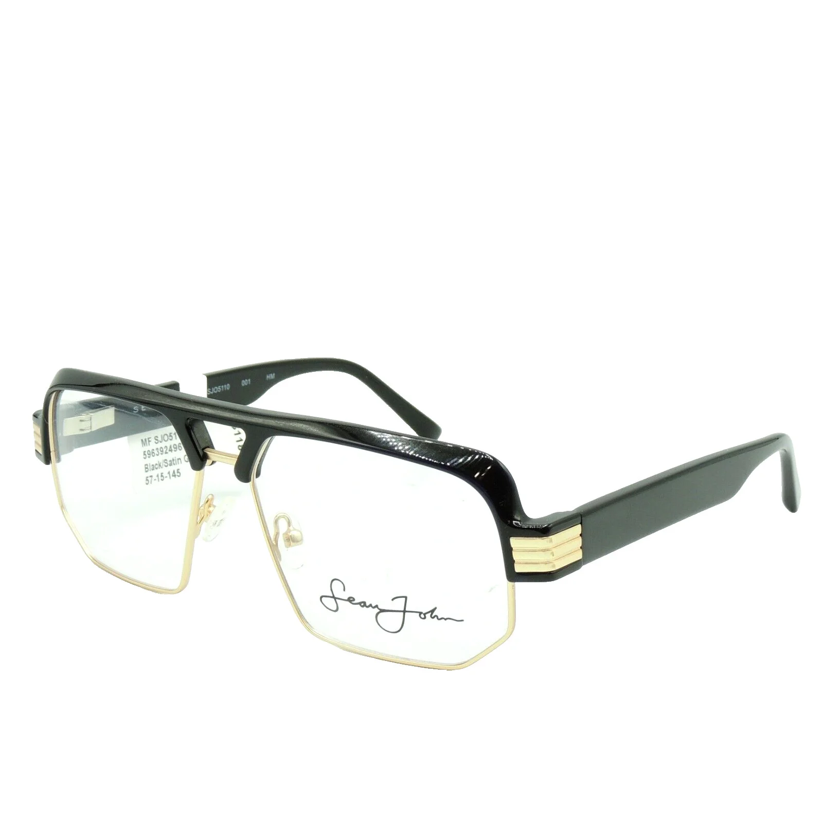VERSACE VE1306 1002 Black Gold Men 4